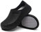 Bella Bays Damen und Herren Garten Küche Schuhe rutschfest Clogs & Pantoletten leichte Eva Clogs Gartenclogs Arbeitsschuhe Clogs Schwarz 40 EU
