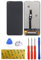 LCD Táctil Compatible con Huawei Nova 5T Honor 20 Honor 20 Pro Honor 20S Pantalla Negro 6.26 Táctil Reemplazo Reparación Ensamblaje Digitalizador con Kit Cinta Adhesiva Herramientas (sin Marco)
