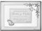Curia Grabador - Placa Conmemorativa 25 Aniversario - Regalo Bodas de Plata Personalizado -Grabado Personalizado con Nombres y Fecha, Dedicatoria Especial. Modelo Flor