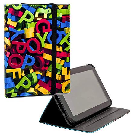 ANVAL Funda para Tablet 7, 8, 9,7, 10,1 - Universal - Personalizable, Compatible Tableta 7, 8, 9.7, 10.1 Pulgadas