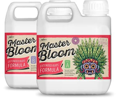 Xpert Nutrients Master Bloom A+B (1L) – Basis-Blütendünger für die Blütephase von Pflanzen, universelle Blütenernährung, flüssiger Pflanzennährstoff, Blühstimulator für den Innen- und Außenbereich