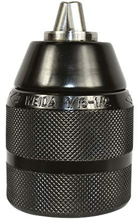 Superior Electric RV13M14 1/2 Inch Keyless Drill Chuck M14 x 1-1/2 UNF Mount - Medium Duty METAL