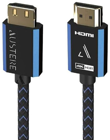 Austere V Series 2.5m 4K HDMI Cable | HDMI 2.0 Certified, 4K HDR 18 Gbit for 4K60