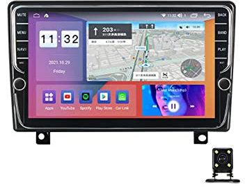 ZYLR Radio Coche 9 Pulgadas con Pantalla Táctil 2 DIN Autoradio para Opel Astra H 2006-2014 con Bluetooth/GPS/FM/RDS/USB, Apoyo Mandos del Volante, Carplay, Android Auto,K600s 6g+128g