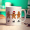 Ho Ho Oh... Gingerbread Christmas Mug - Cute Xmas Gift for Christmas, Holidays, Hot Chocolate - Festive Present for Him, Her, Mum, Dad, Son, Daughter, Friend - 11oz Ceramic Cup