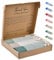 Tadussi ® Saunahandtuch Hamamtuch Fouta 100x200 [3er Set] Ideal als Strandtuch Saunatuch XXL Picknickdecke für Damen & Herren - Extra Groß - 100% Baumwolle in Mintgrün, Creme & Dunkelgrün