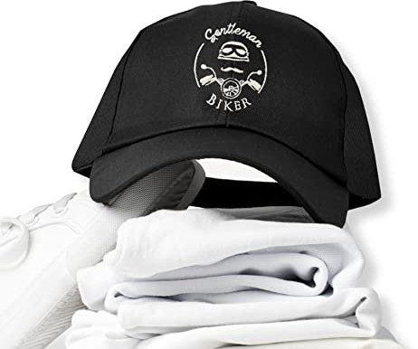 GENTLEMAN BIKER Cap für Herren, Cap mit gesticktem Logo, Geschenk für…
