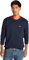 Tommy Jeans Pull Homme Slim Fit Crew Neck Sweater Pull en Maille, Bleu (Dark Night Navy), M