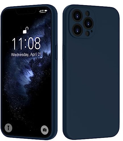 HGH für iPhone 11 Pro Hülle Silikon,Handyhülle für iPhone 11 Pro Case Cover Silikon Kratzfeste Ultra Dünn für iPhone 11 Pro Max Kameraschutz Weichem -Innenfutter für iPhone 11 Pro 5.8 Navy Blau