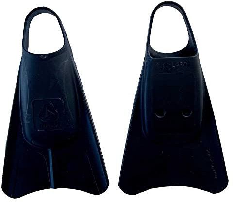 RIP Premium Bodysurf, Bodyboard, Schnorchel, Schwimmflossen, mittlere bis Fortgeschrittene, symmetrische Flossen (Flippers), seitliche Rippen und Gummiklingen, Komfort, Geschwindigkeit und Kontrolle,
