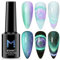 MIZHSE Cat Eye UV Gel Nagellack 9D Cateye UV Gel Katzenaugen Nagellack Soak Off UV/LED Cateye Magnet UV Nagellack Glitzer Cat Eye Gel Nail Polish Cat Eye Nagellack Gellack UV Lack mit 1 Magnet 10ml