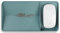 BLUE GINKGO Schreibtischablage – Organizer aus Korea für Notizen, Stifte, Bleistifte und Accessoires (Beidseitig, Grün)