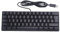 Wresetly Tastiera da gioco, 61 , tastiera da gioco cablata retrattile a LED RGB Multicolore, mini tastiera a scomparsa