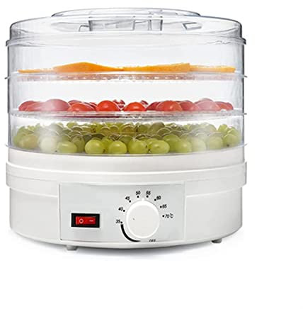 Disidratatore alimentare commerciale a 3 strati, 350 W, facile installazione, digitale, essiccatore per carne secca, erbe, carne, manzo, frutta e verdure essiccate