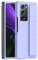 Custodia protettiva in silicone per Samsung Galaxy Z Fold 2 con cavalletto, custodia protettiva integrale con cinturino per le dita, custodia in policarbonato antiurto per Samsung Galaxy Z Fold 2