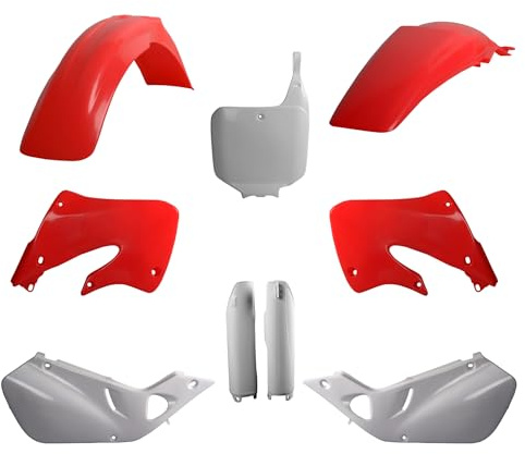POLISPORT 91508 - Kompletter Kunststoffsatz (mit Gabelschutz) HONDA Farbe OEM