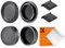 K&F Concept Gehäusedeckel + Objektivdeckel (Hinten) für Nikon F Mount Kamrea, D5；D6；D500；D610；D750；D780；D810；D850；D3400；D3500；D5000