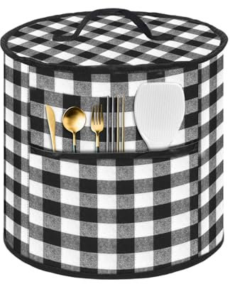 Arrocera - Olla a presión de arroz resistente a los arañazos - Funda plegable, fundas para electrodomésticos de cocina, protector portátil para freidora de aire, olla arrocera