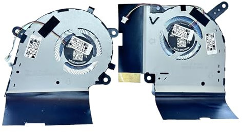 VoltaGuru Ventilateur CPU + GPU pour Asus ROG Strix G712LU PX712LU, Strix G531GU G531GV, GL531GU GL531GV, PX531GU PX531GV, G731GV, GL731GV, GL731GU GL731GV, PX731GV 1 GU, PN : DFS5K12304363L,