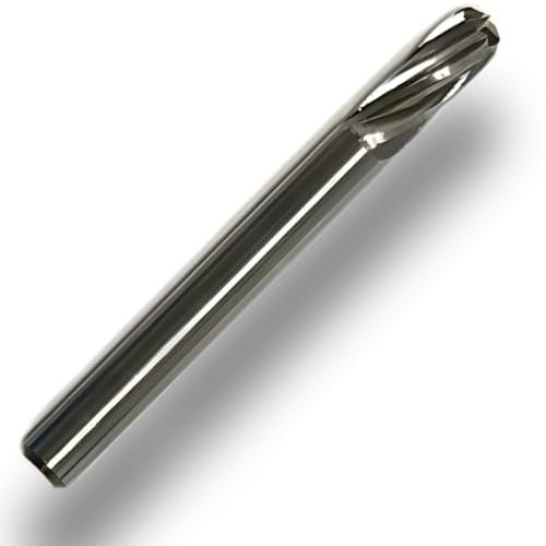 Premium Fräser 6mm Präzision - Schaftfräser [6mm x 60mm] - Hartmetall - für Schlüsseldienste – Zylinderfräsen - Türschlösser | hohe Standzeit & optimale Fräseleistung