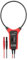 AIRUIXI Pince Ampèremètre Capteur de Courant Flexible à Pince Flexible à Courant élevé Sonde d'oscilloscope Sonde de Courant Produit