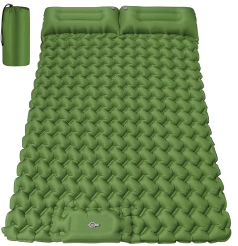 Materassino da campeggio autogonfiante 2 persone 200x130CM ultraleggero