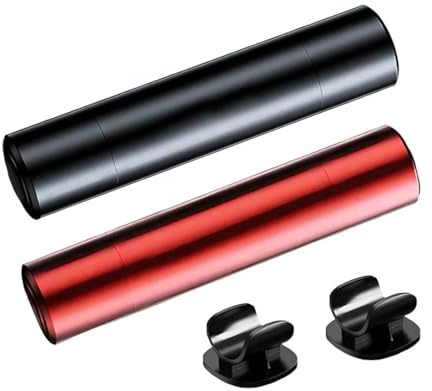 2 Pcs Car Safety Hammer, 2 in 1 Quick Emergency Escape Tool Red Black | Emergency Window Breaker Escape Safety Hammer Car Window Breaker with Seat Belt Cutter Flash Tool for Vehicles and Home
