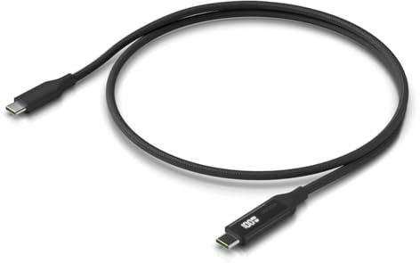 Ubiquiti Geflochtenes Strom- und Datenkabel mit doppelseitiger Ladung, W129015529 (mit doppelseitigem Ladeanzeige, 1M)