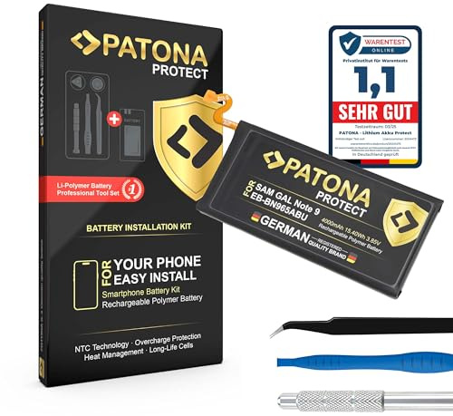 PATONA Protect Batteria per Samsung Galaxy Note 9 N960F EB-BN965ABU