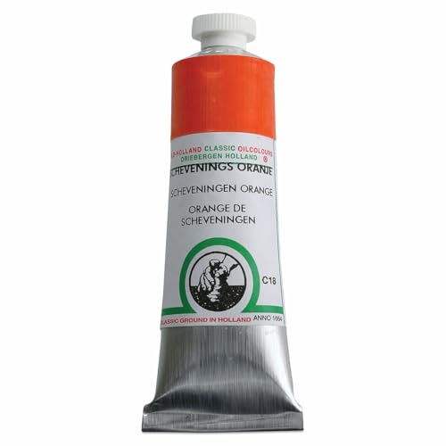 Old Holland: Classic oil paint: 40ml: Scheveningen Orange