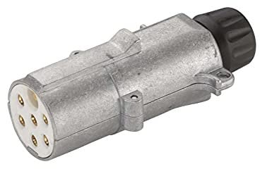 HELLA 8JA 003 832-001 Stecker - 7-polig - Stecker: Schraubkontakt - Metall - DIN/ISO: 3731