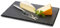 Boska Käseset Schiefer L/mit Käsebrett und Käsemesser / 33 cm/Schiefer/Edelstahl/Schwarz