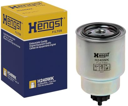 HENGST - Kraftstofffilter H240WK - Hochwertiger Kraftstoff-Anschraubfilter für KFZ - Entfernt Staub und Schmutz aus Otto- oder Dieselmotoren - Schützt das Einspritzsystem