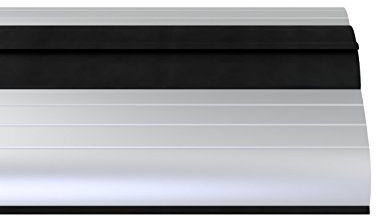 Stormguard 04SR3330914A SG100 - Soglia per porta con guarnizione paraspifferi, Finiture colore Argento, 914 mm