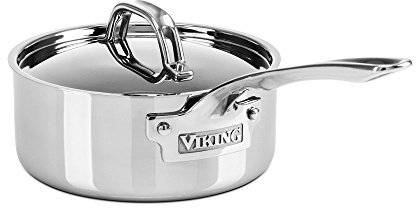 Viking Culinary 4013-2002 Contemporary 3-Ply Stainless Steel Saucepan