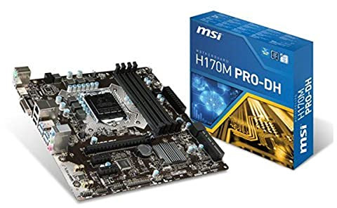 MSI H170M Pro-DH Carte mère Intel Micro ATX Socket 1151