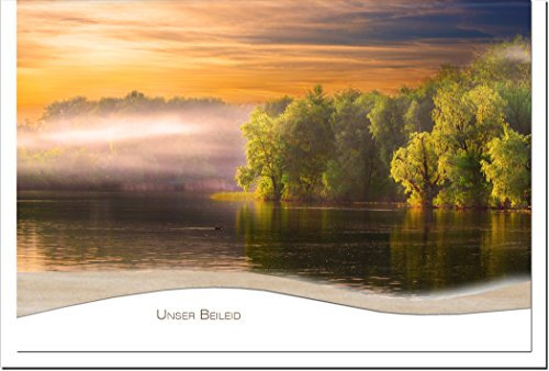 metALUm Trauerkarten XXL/See