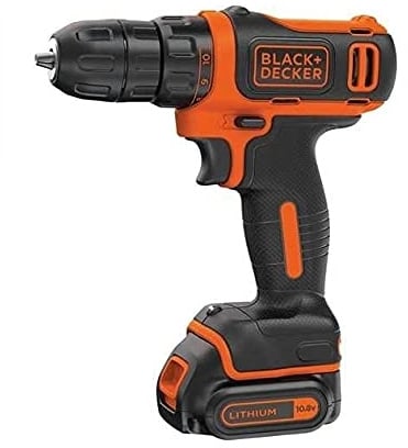 Trapano avvitatore a batteria compatto 10,8V Litio BDCDD12