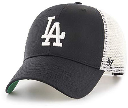 '47 Los Angeles Dodgers MLB Most Value P. Branson Schwarz Weiß Verstellbare Trucker Cap One-Size