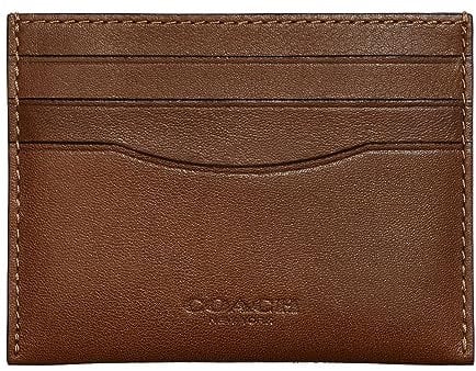 COACH 934SAD Kartenetui Portemonnaie Braun Unisex, Braun, One Size, Klassisch