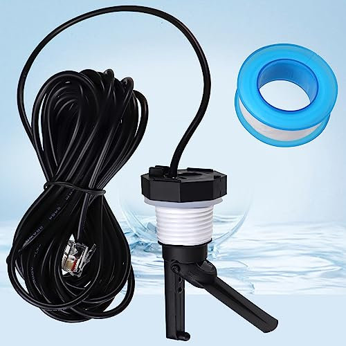 Cooouds Durchflussschalter Montage GLX-FLO-RP für Hayward/Goldline Aquarit Salzsysteme, Pool Durchflusssensor geeignet für Hayward Salzzellen und Salzchlorgeneratorsystem, mit 4,1 m Kabel