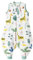 Chilsuessy Baby Schlafsack mit Füße 2.5 Tog Ganzjahres (CPC-Zertifizierung) ohne Ärmeln Babyschlafsack mit Beinen für Säugling Kinder, Giraffe, 80cm/ Höhe 90-100cm