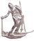 Skier : Brosche Von Jacke aus Silber 925 - Pins - Ski Alpin - Abfahrt - Slalom - Kombi