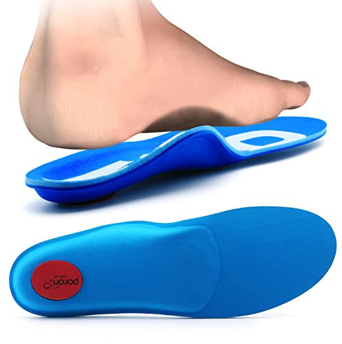 TOPSOLE Solette ortopediche per fascite plantare, piede piatto, metatarsalgia, sperone calcaneare, inversione della solette scarpe, plantari ortopedici comoda da corsa per uomini e donne