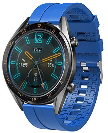 Fleshy Leaf Correa de reloj compatible con Honor Magic Watch 2 de 46 mm, Huawei GT / GT 2 3 de 46 mm, GT 2e / GT 2 Pro / GT Active Sport Correa de silicona suave de liberación rápida de 22 mm