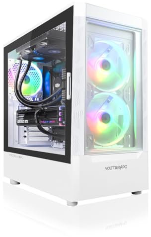 VolttierPC - PC Gaming Intel Core i5 12400F 6x4.40Ghz | RTX 3060 12GB | 16GB DDR4 | 1TB M.2 SSD | WiFi 6 + Bluetooth 5.2 | Windows 11 Pro | PC Gamer