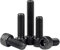 FandWay Zylinderschrauben mit Innensechskant DIN912,Vollgewinde M5x 8/12/16/20/30mm Schwarz 12.9-klassigem Kohlenstoffstahl Hex Sechskopf-Knopf Schraube Set mit Schraubenschlüsseln.(20 Je Größe)