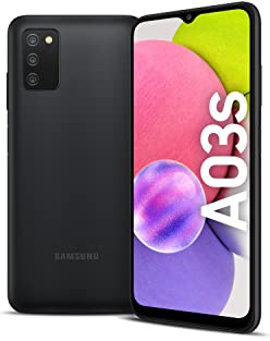 Samsung Galaxy A03s Dual SIM 64GB 4GB RAM A037F/DS Black (Renewed)