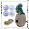 Xwin Kids 3 Dinosaur Egg Flashlight Projector Torch Educational Learning Fun Tool Toy for Boys and Girls Bedtime Night Light Perfect Glowing Easter Gift for Children's
