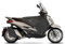 Stricto © Premium Roller Beinabdeckung | Schwarz | Universal - Wasserdicht | Winddicht - Beinabdeckung für Roller | Universal-Roller Beinabdeckung (Piaggio-Roller)